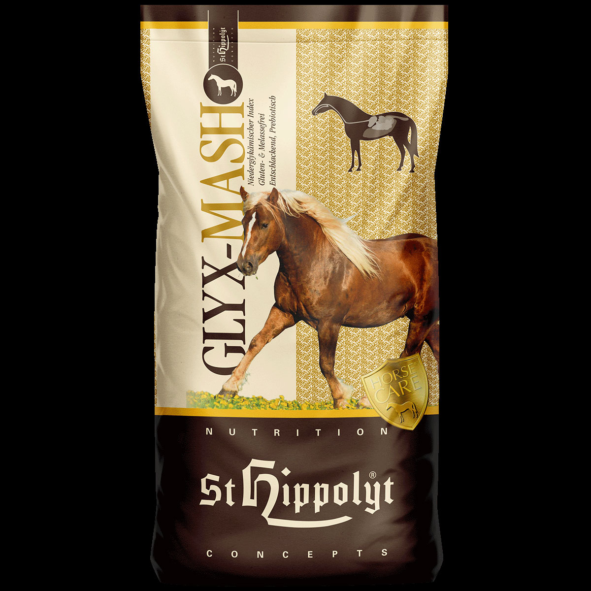 St. Hippolyt Pferdefutter Glyx-Mash getreidefrei 15 kg