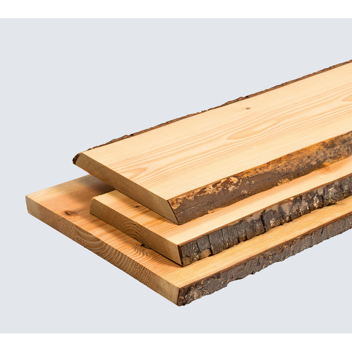 Douglasie-Massivholzbrett unbesäumt ca 200 x 20-25 cm Bild 1
