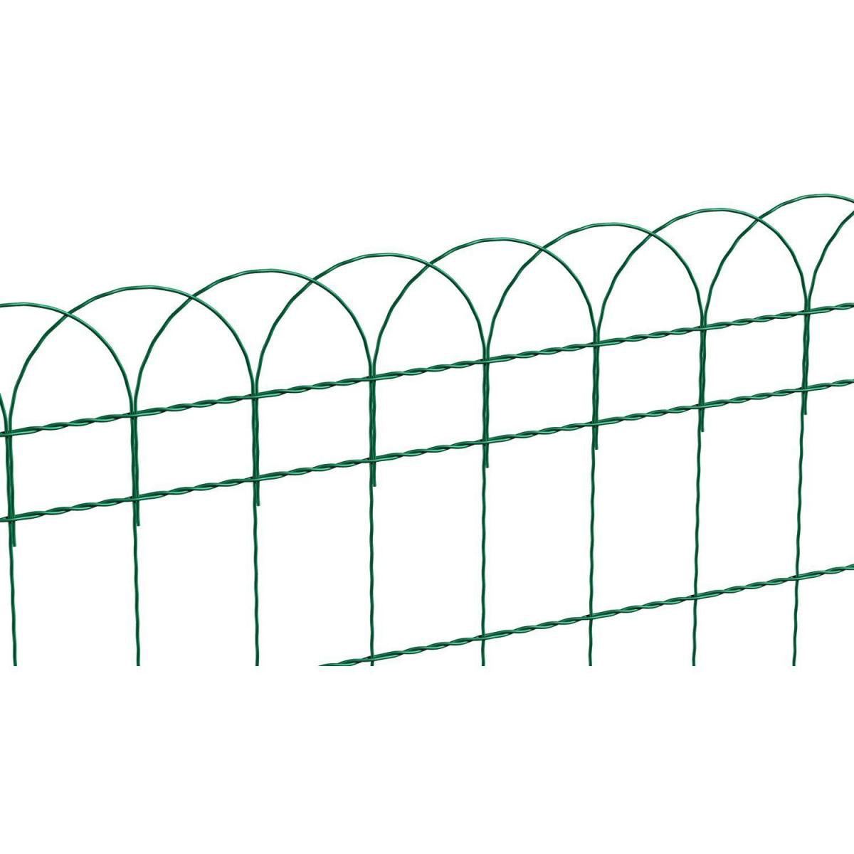 GAH Alberts Ziergitter-Geflecht Rondo grün Länge 1000 cm Höhe 40 cm