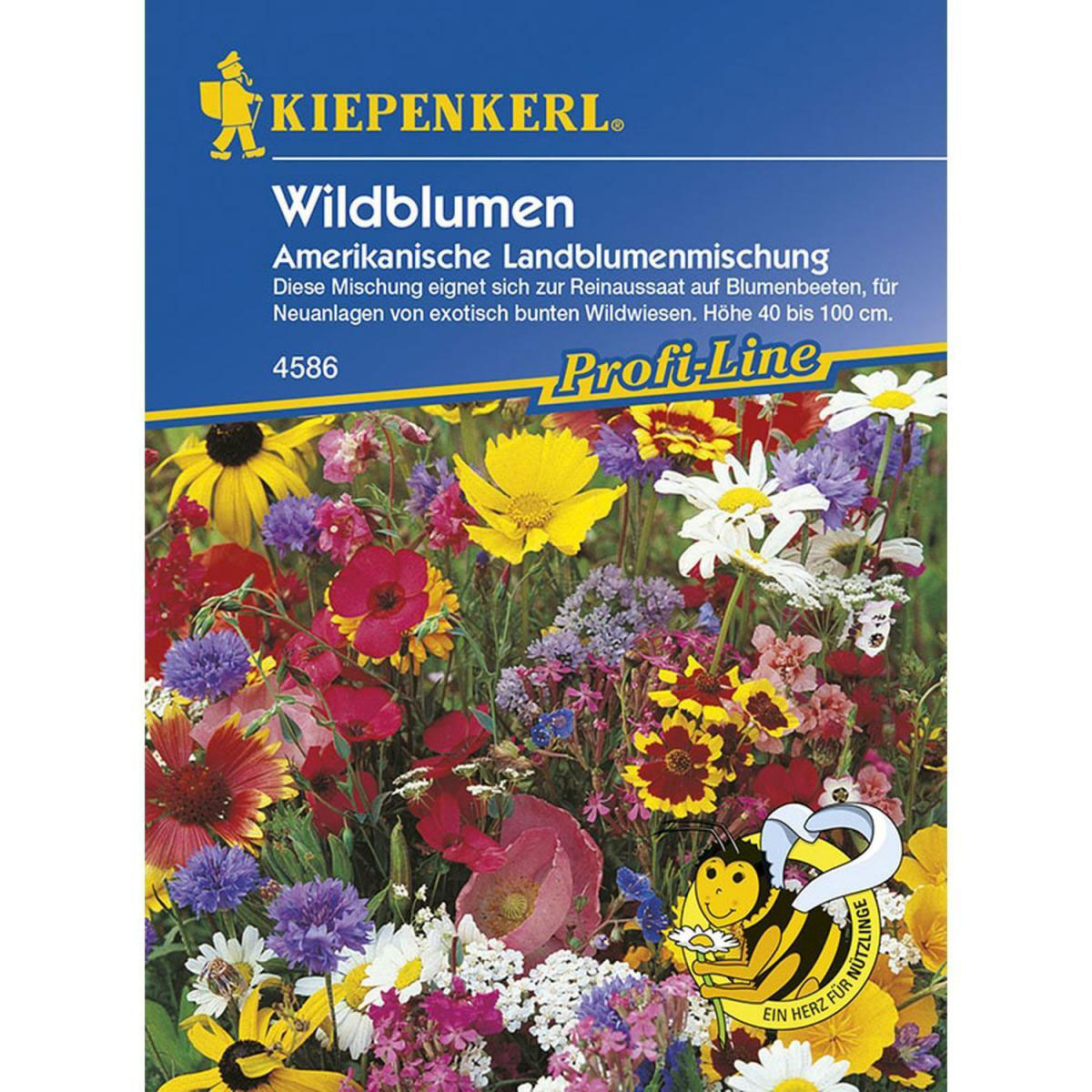 Kiepenkerl Wildblumen amerikanische Landblumenmischung Profi-Line