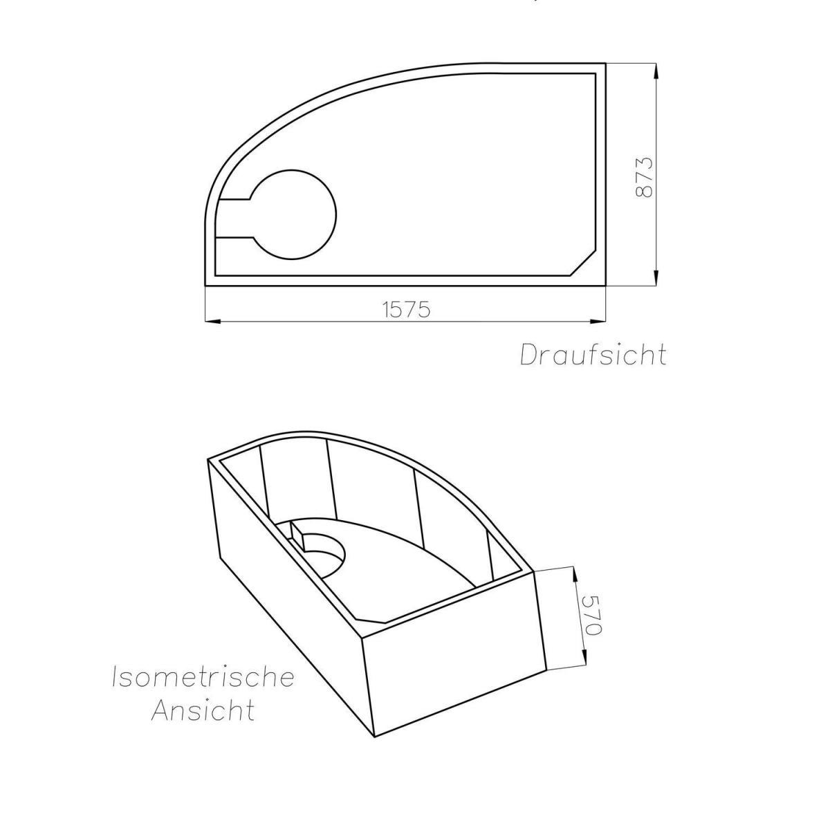 Ottofond Wannenträger zu Marina B Bild 2