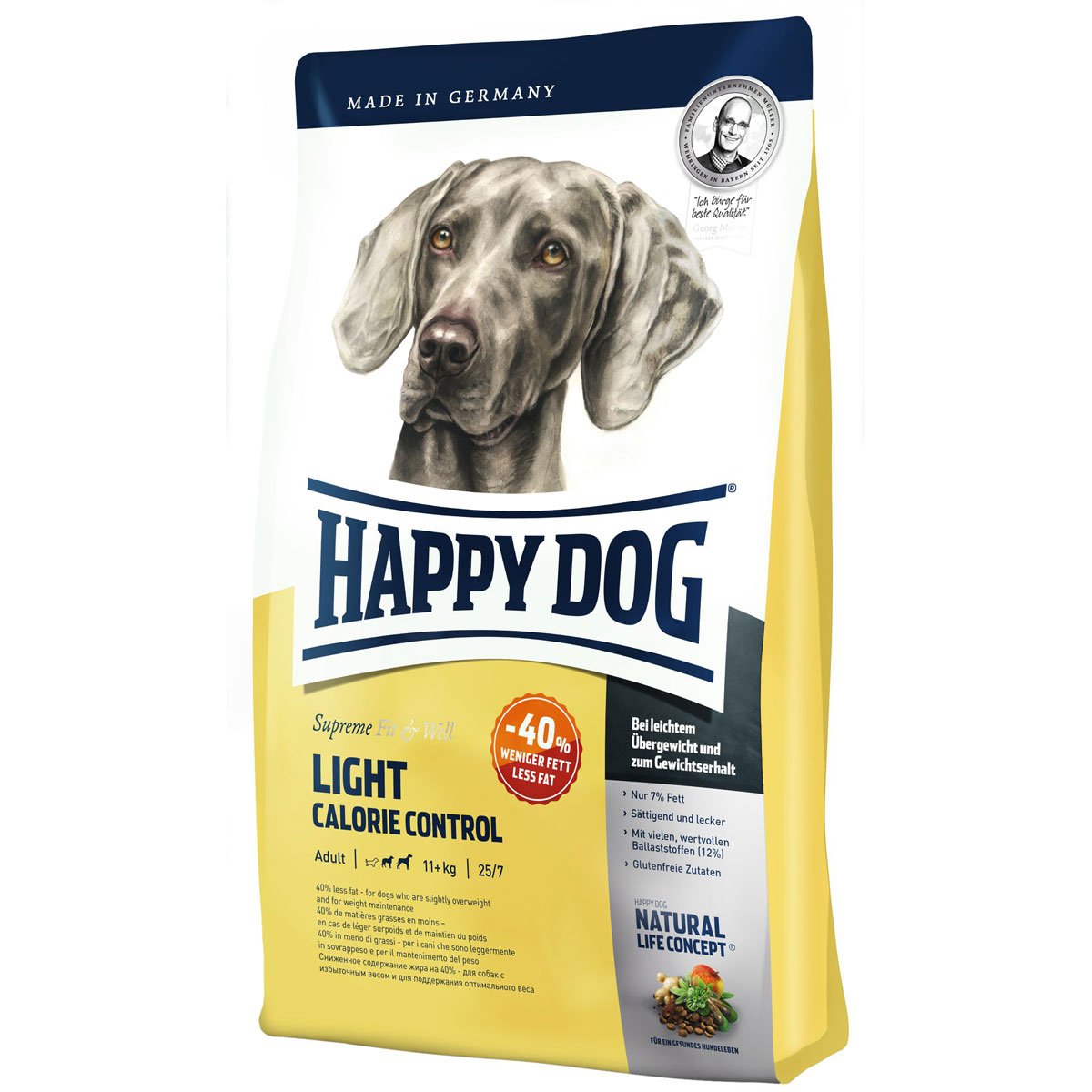 Happy Dog Supreme Fit Well Light Calorie Control 12 5kg 262926