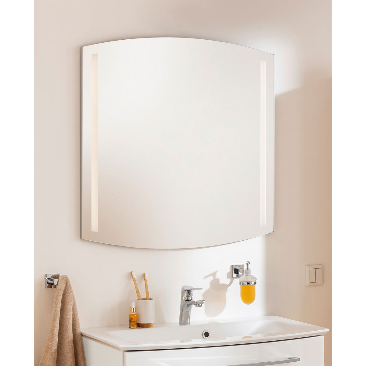 Fackelmann  Spiegelelement B.Style 805 x 800 x 20 mm LED Bild 3