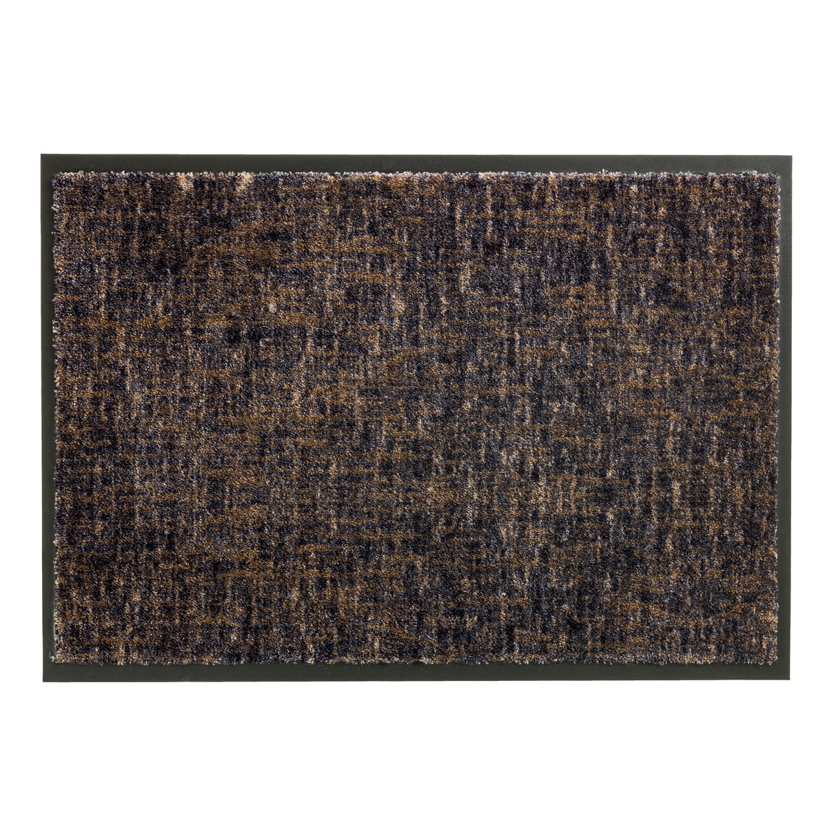 Schöner Wohnen Schmutzfangmatte „Miami“, Gitter/anthrazit-taupe, 50x70 cm
