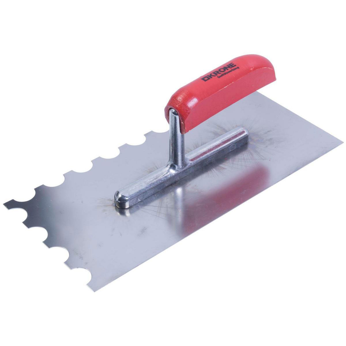 Krone Zahnglättekelle 280 x 130 mm Zahnung 12 x 12 mm Bild 2