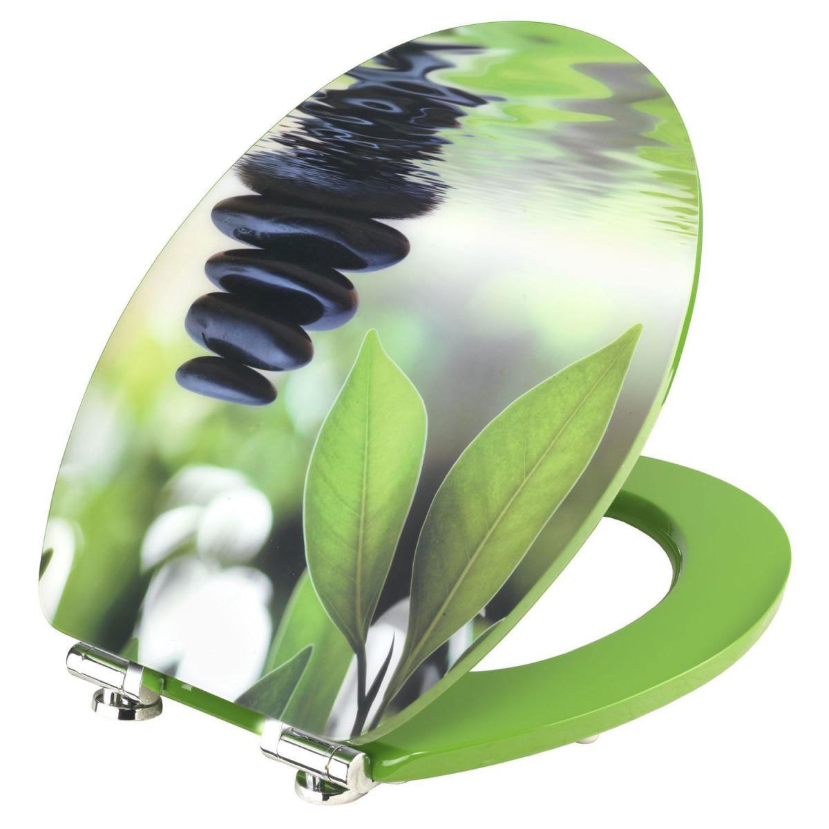 WC-Sitz Art of Acryl Black Stone