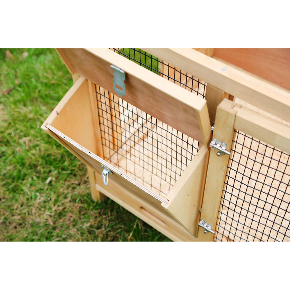 Kleintierstall Vario XXL mit Heuraufe 155 x 76 x 80 cm Bild 7