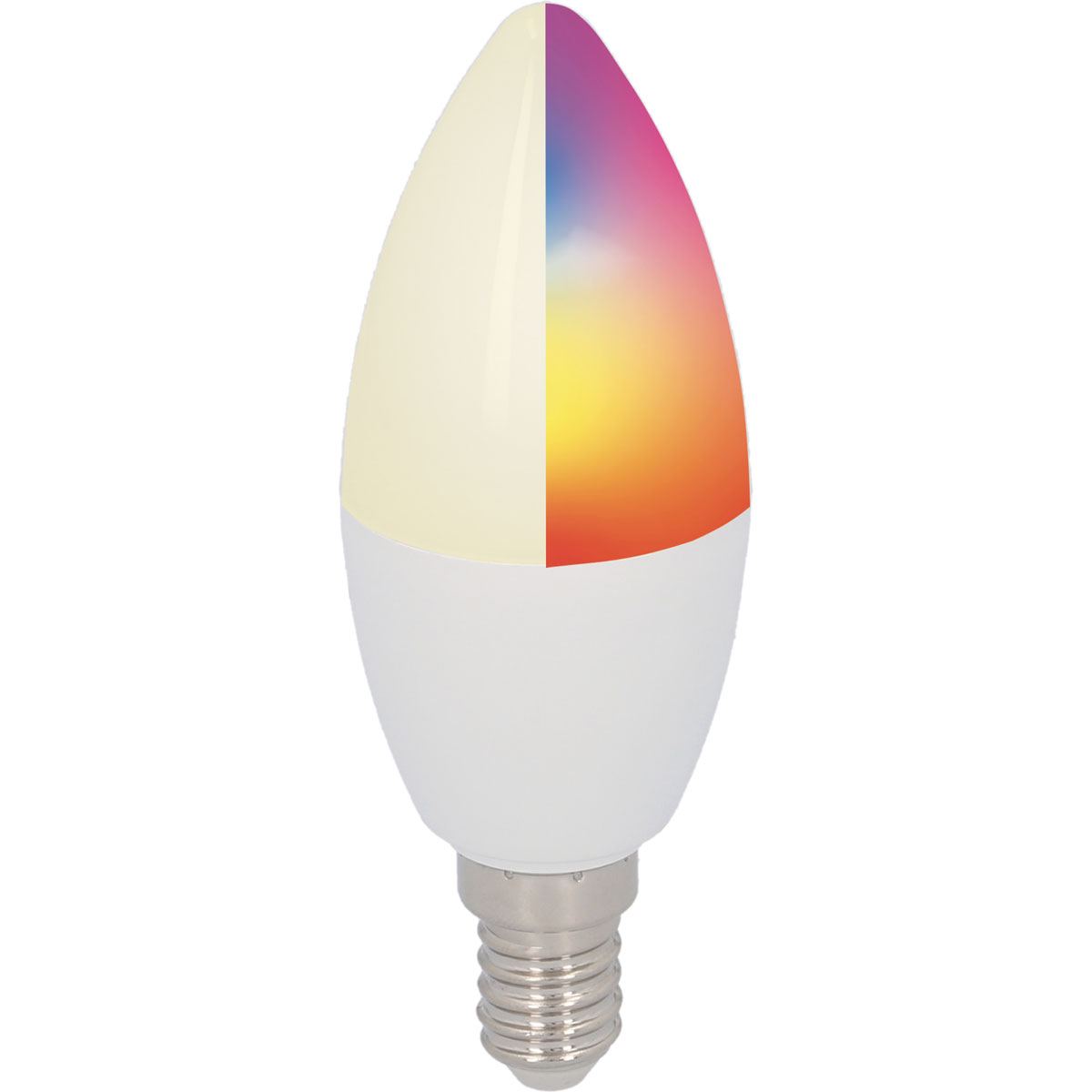 Unitec WIFI LED-Leuchtmittel Smart E14 3,5W RGB CCT dimmmbar Bild 1
