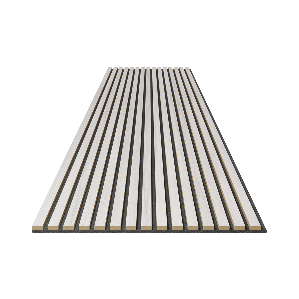 Acous Akustikpaneel Proffessional Eiche Weiss 2500 x 600 x 21 mm