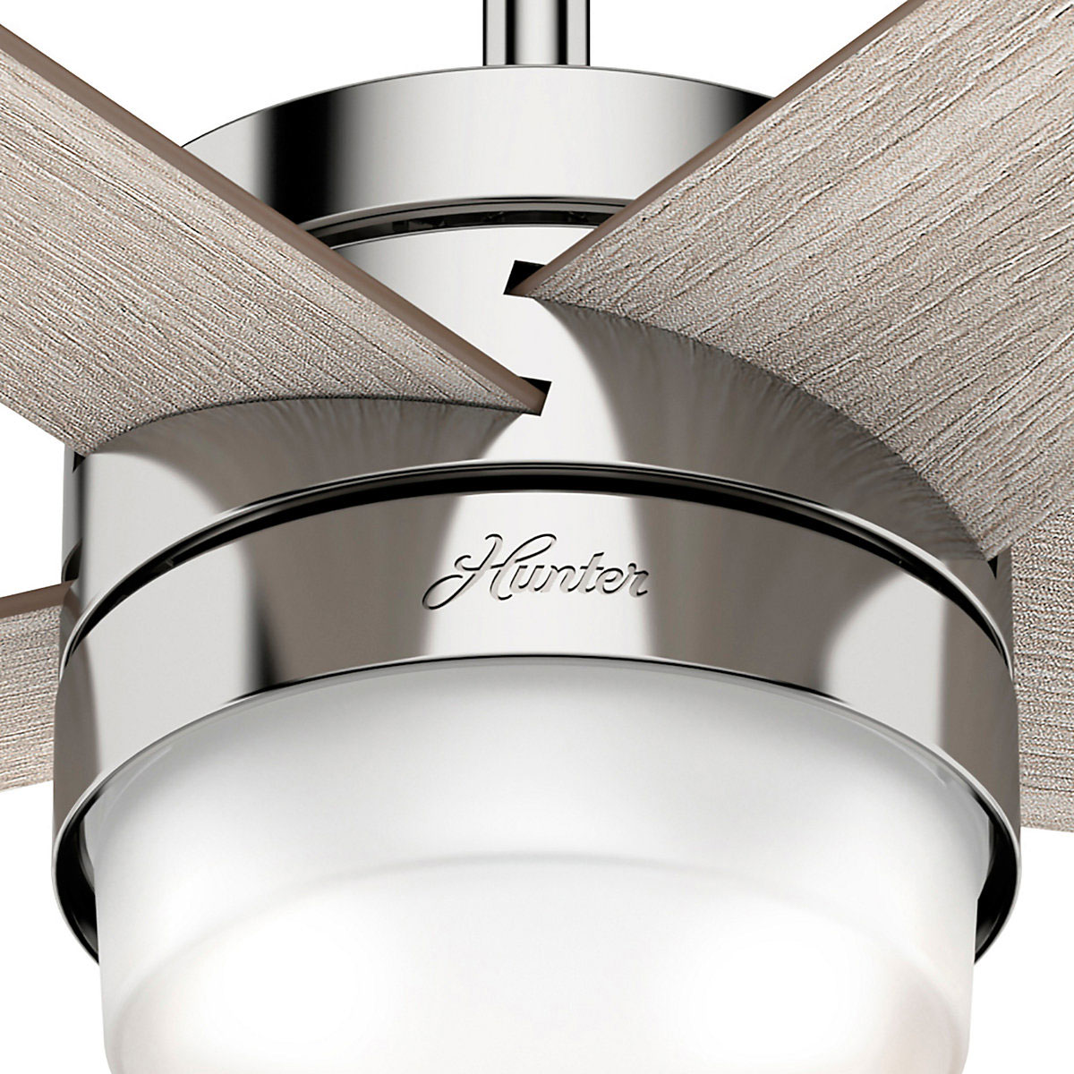 Hunter Fan Hunter Deckenenventilator Claudette 132 cm Nickel poliert Bild 7