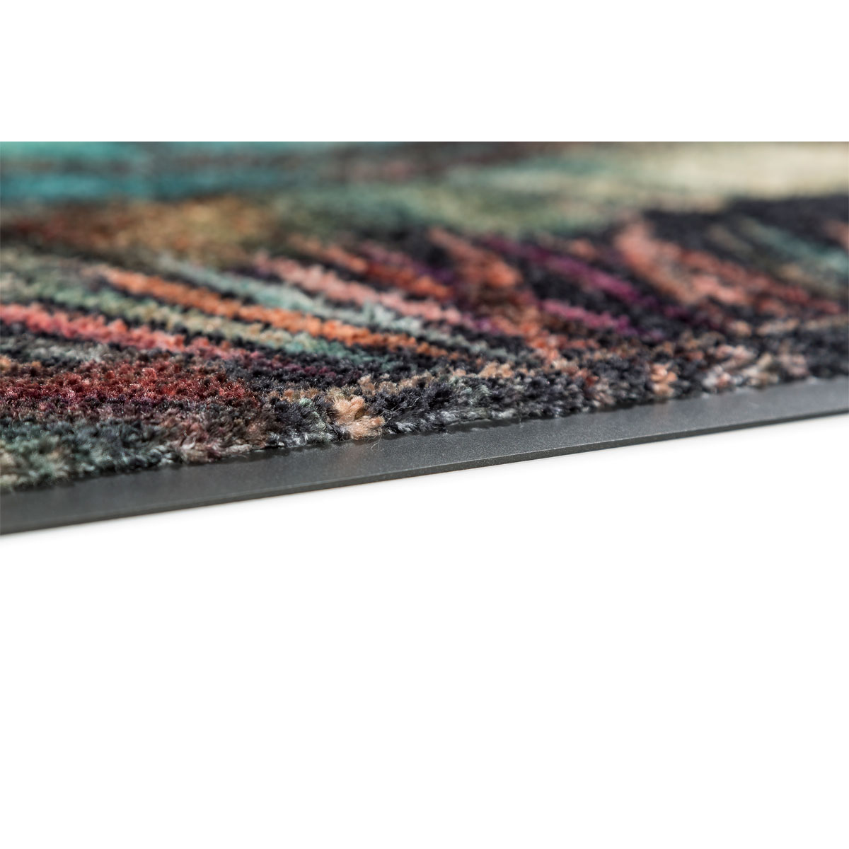 Schöner Wohnen  Schmutzfangmatte Miami 67x100 cm Jungle anthrazit Bild 2