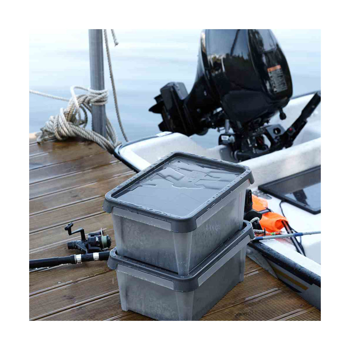 Box wasserdicht 12 l grau Bild 3