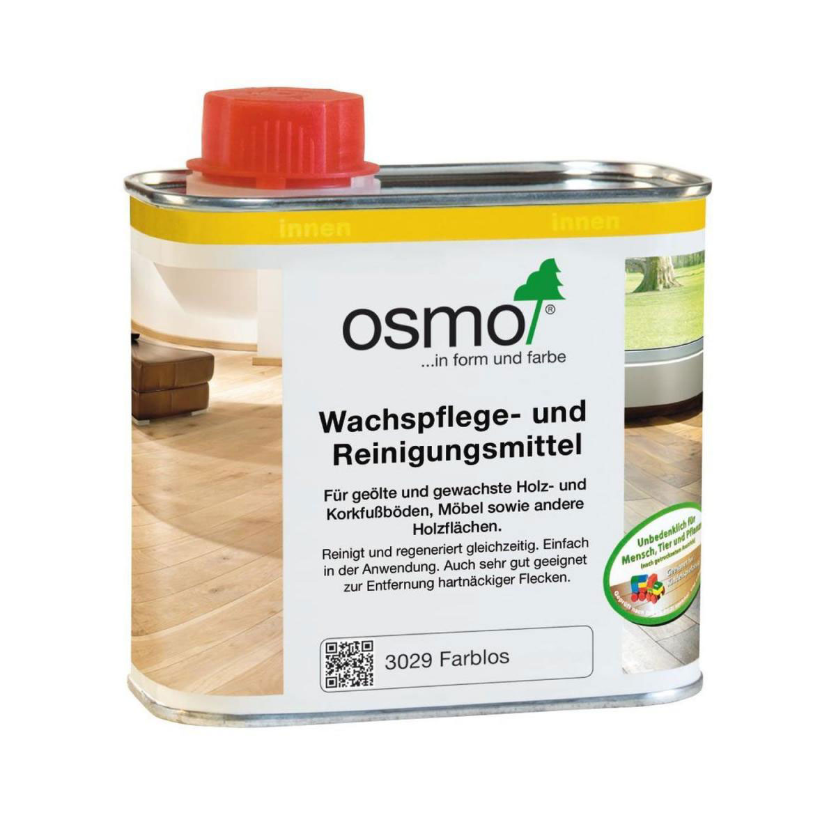 Osmo Wachspflege und Reinigungsmittel Farblos 500ml