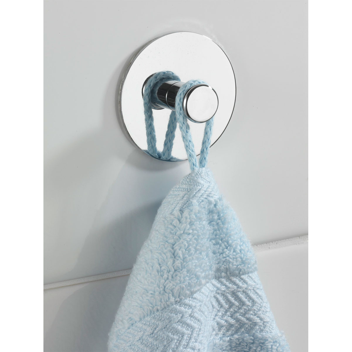 Wenko Toilettenpapierhalter mit Smartphone Ablage und 2 Turbo-Loc Haken  3-teiliges Set | 514875 | Toilettenbürstenhalter