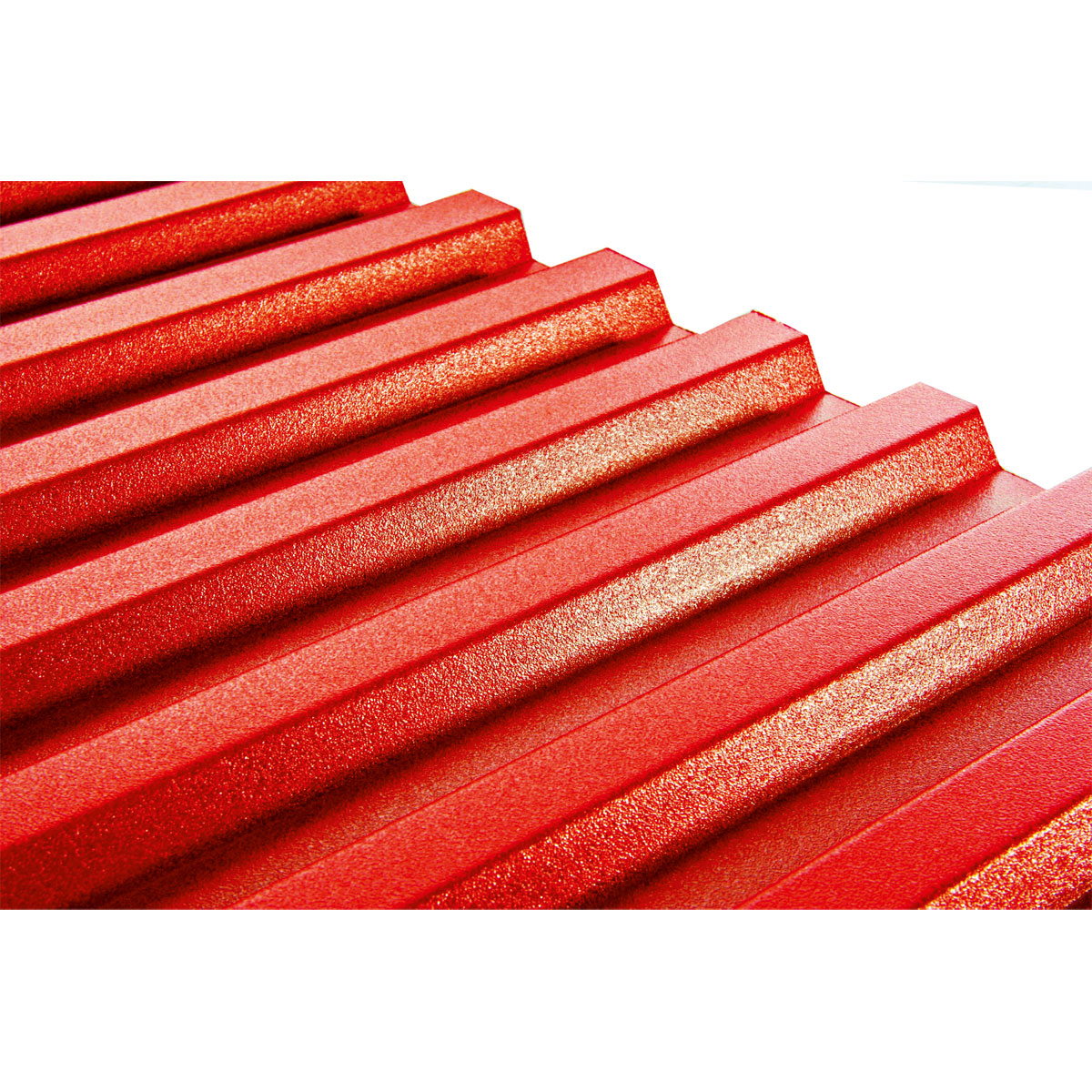 gutta PVC-Wellplatte Trapez rot 200 x 90 cm