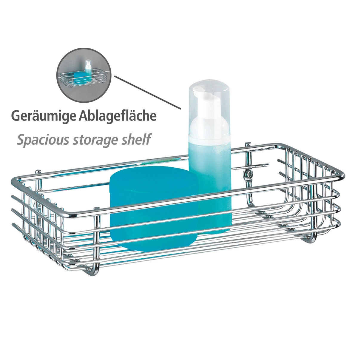 Wenko Universalablage Milano chrom Bild 2