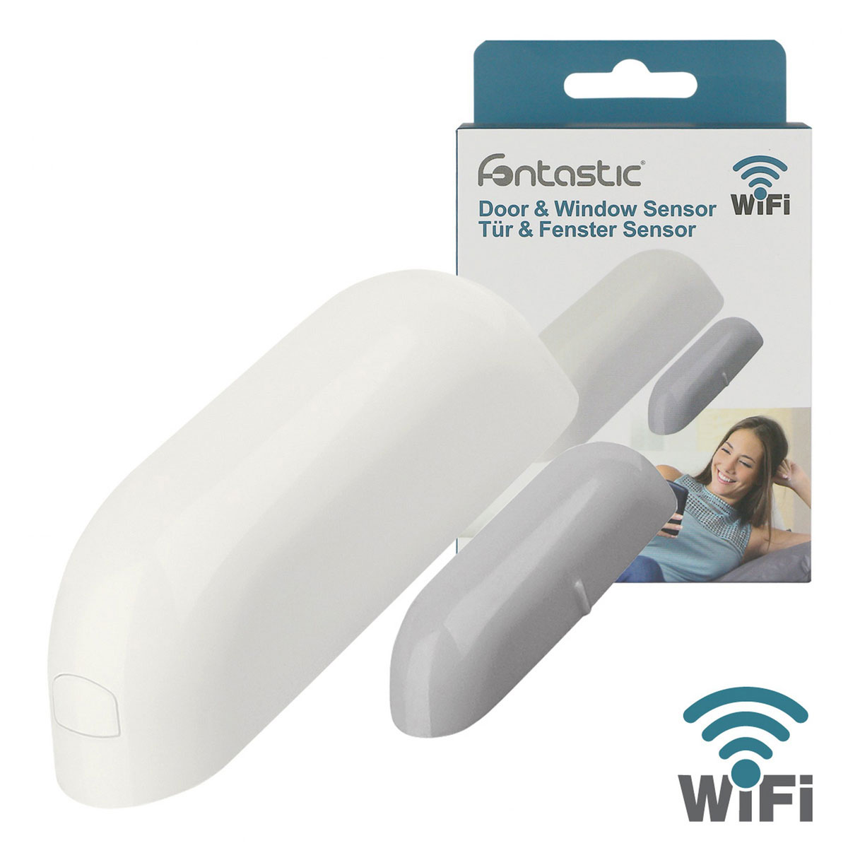 Fontastic WiFi Tür- und Fensterkontakt Smart Home