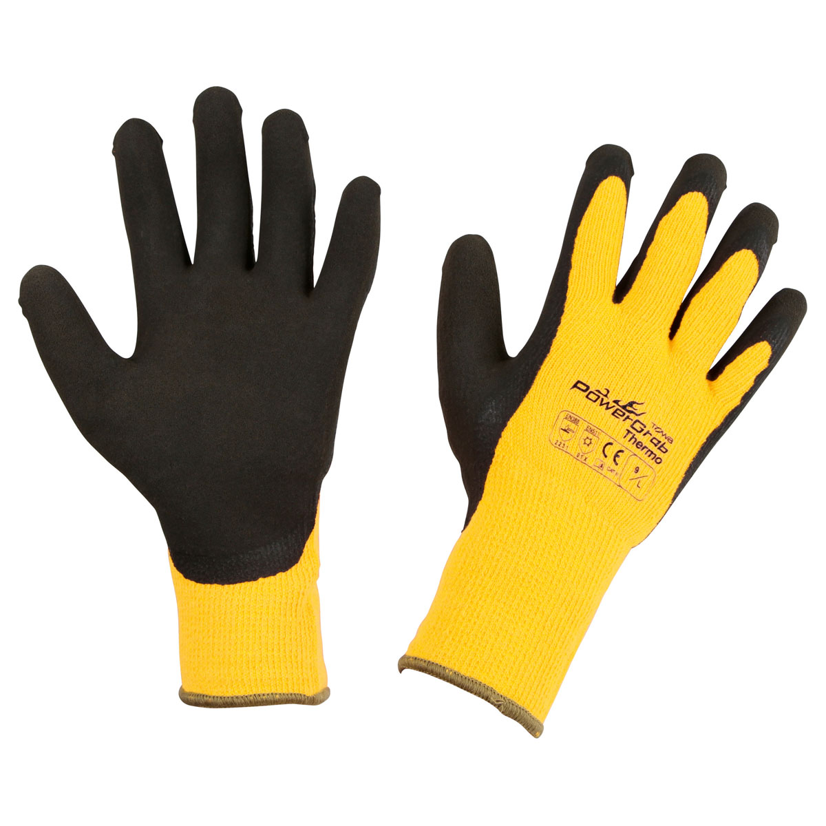 Kerbl Arbeitshandschuh Power Grab Thermo gelb Größe 11/XXL Kerbl Arbeitshandschuh Power Grab Thermo gelb Größe 11/XXL