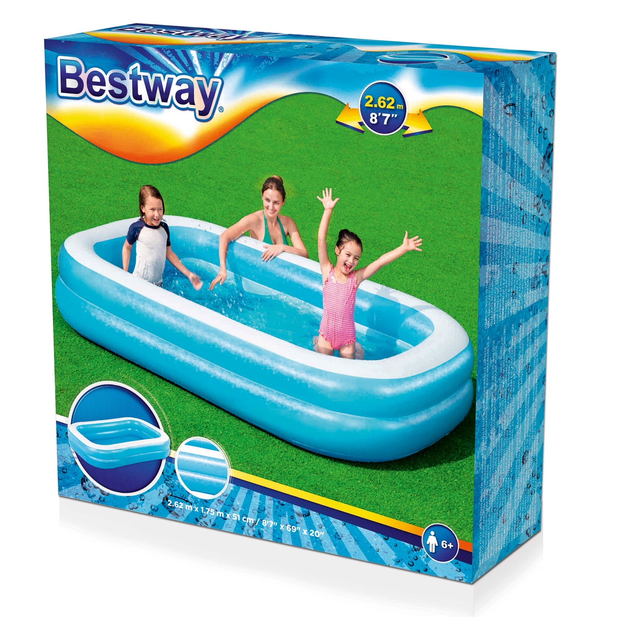 Bestway Familypool 175 x 262 cm Bild 4