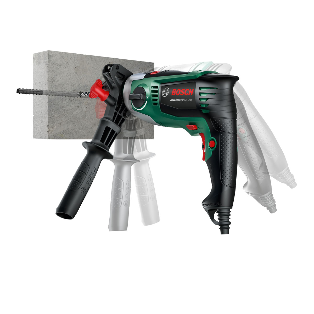 Bosch  Schlagbohrmaschine AdvancedImpact 900 Bild 5