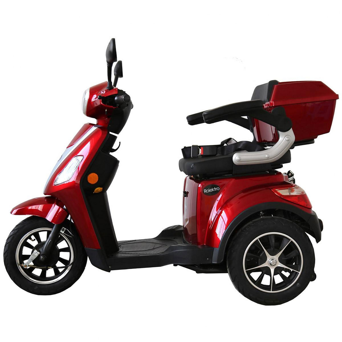 Rolektro E-Dreiradroller „25 V.2“, rot Bild 4