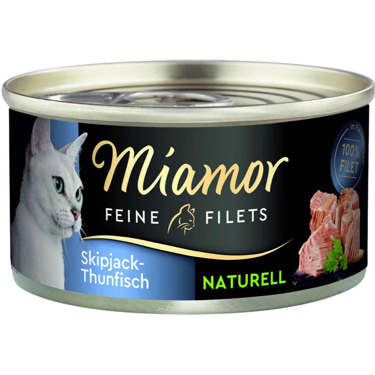 Miamor Dose Feine Filet Naturelle Skipjack-Thunf 80g