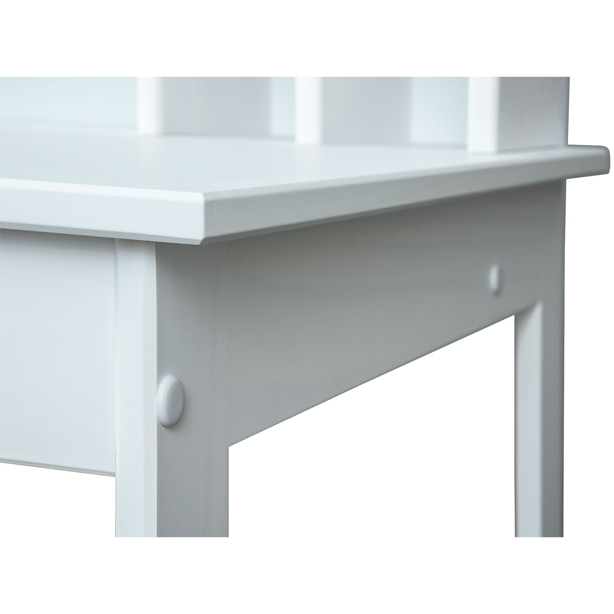 Inter Link Schreibtisch Hilda Kiefer massiv weiB lackiert K000060918