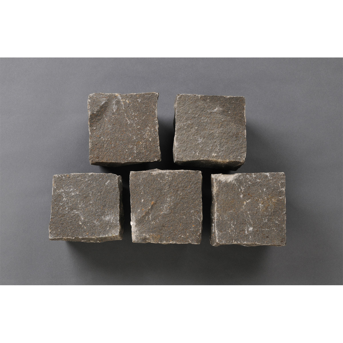 Pflasterstein BASALT 9 x 9 x 9 cm anthrazit 510808