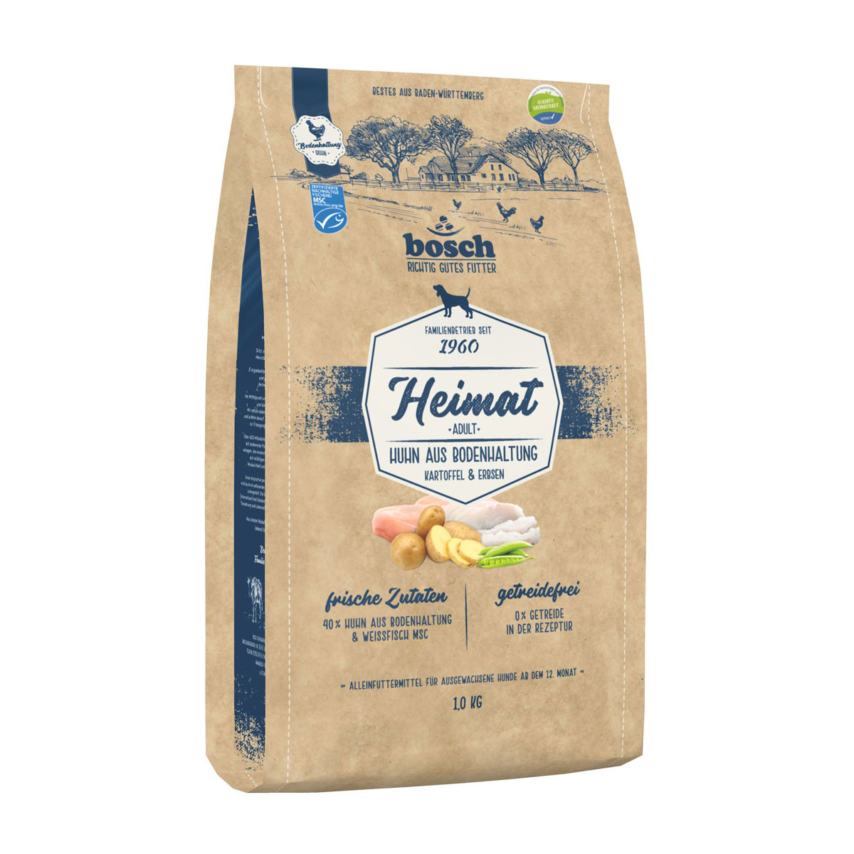 bosch high premium concept  Heimat Adult Huhn Bodenhaltung 1kg