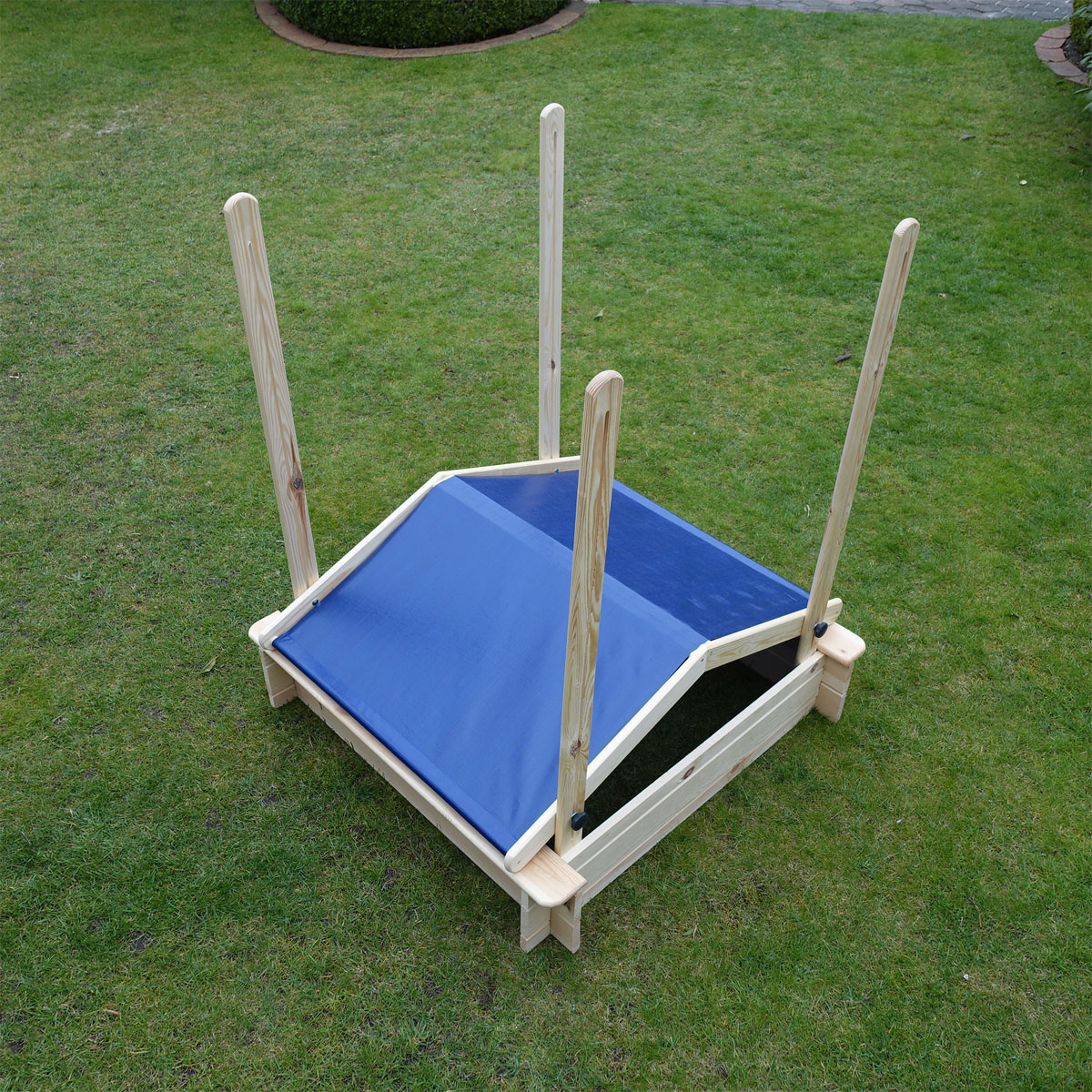 Promadino Sandkasten Peter mit Dach Bild 3