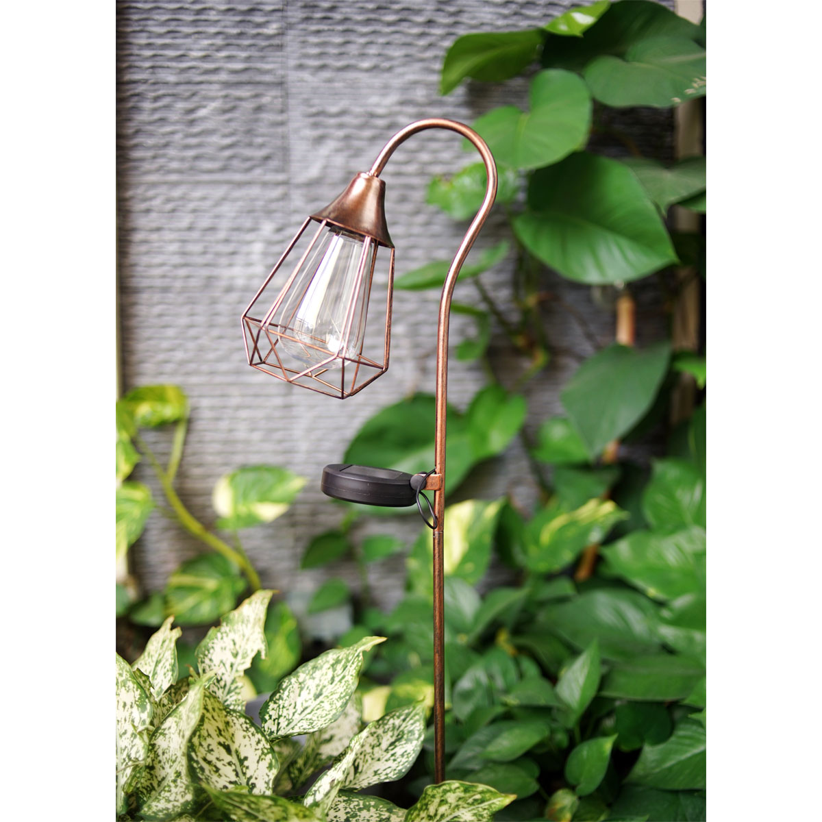 Flector LED-Solarspieß Carl inkl Akku bronzefarben Bild 4