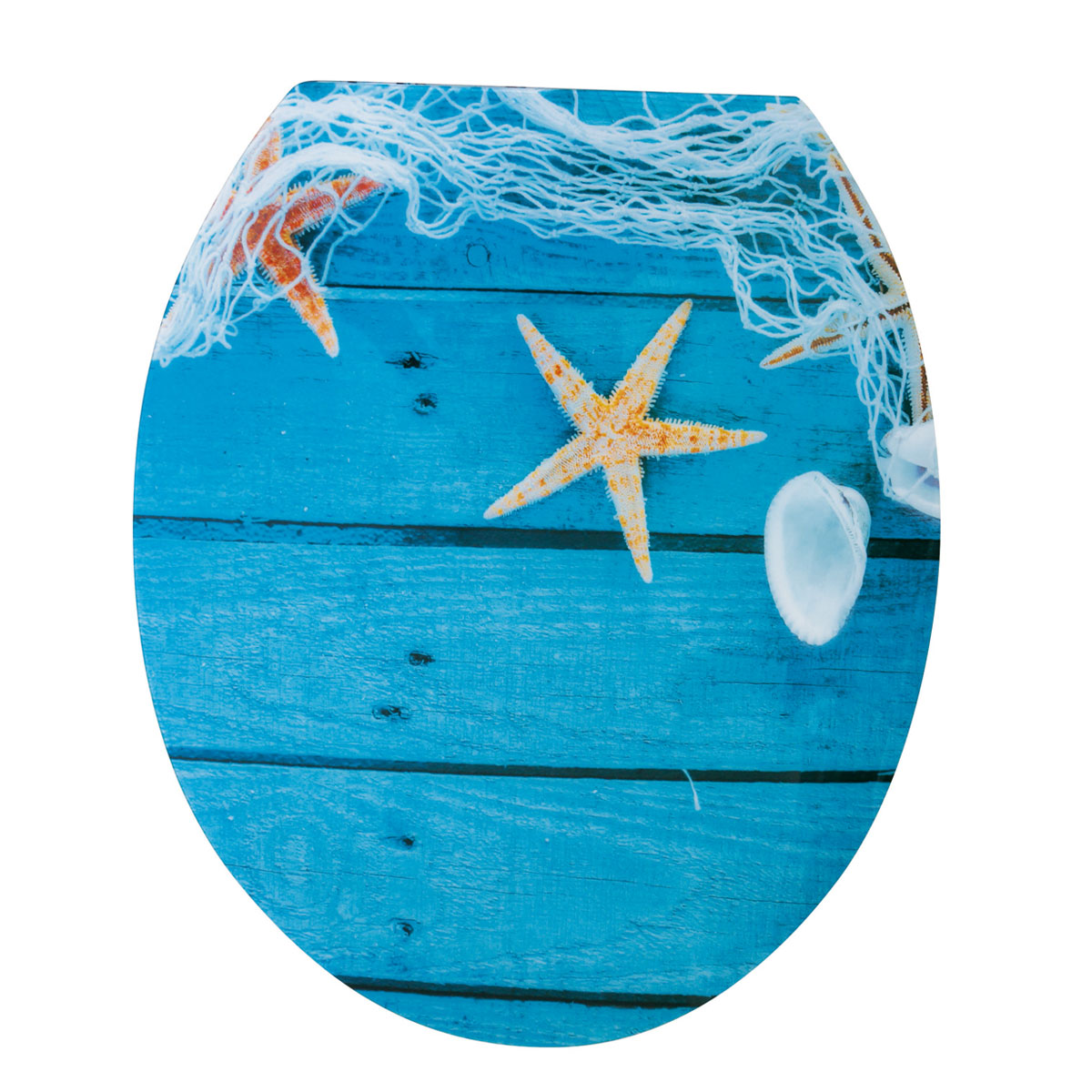 Valblue WC-Sitz Fischernetz mit Absenkautomatik Valblue WC-Sitz Fischernetz mit Absenkautomatik