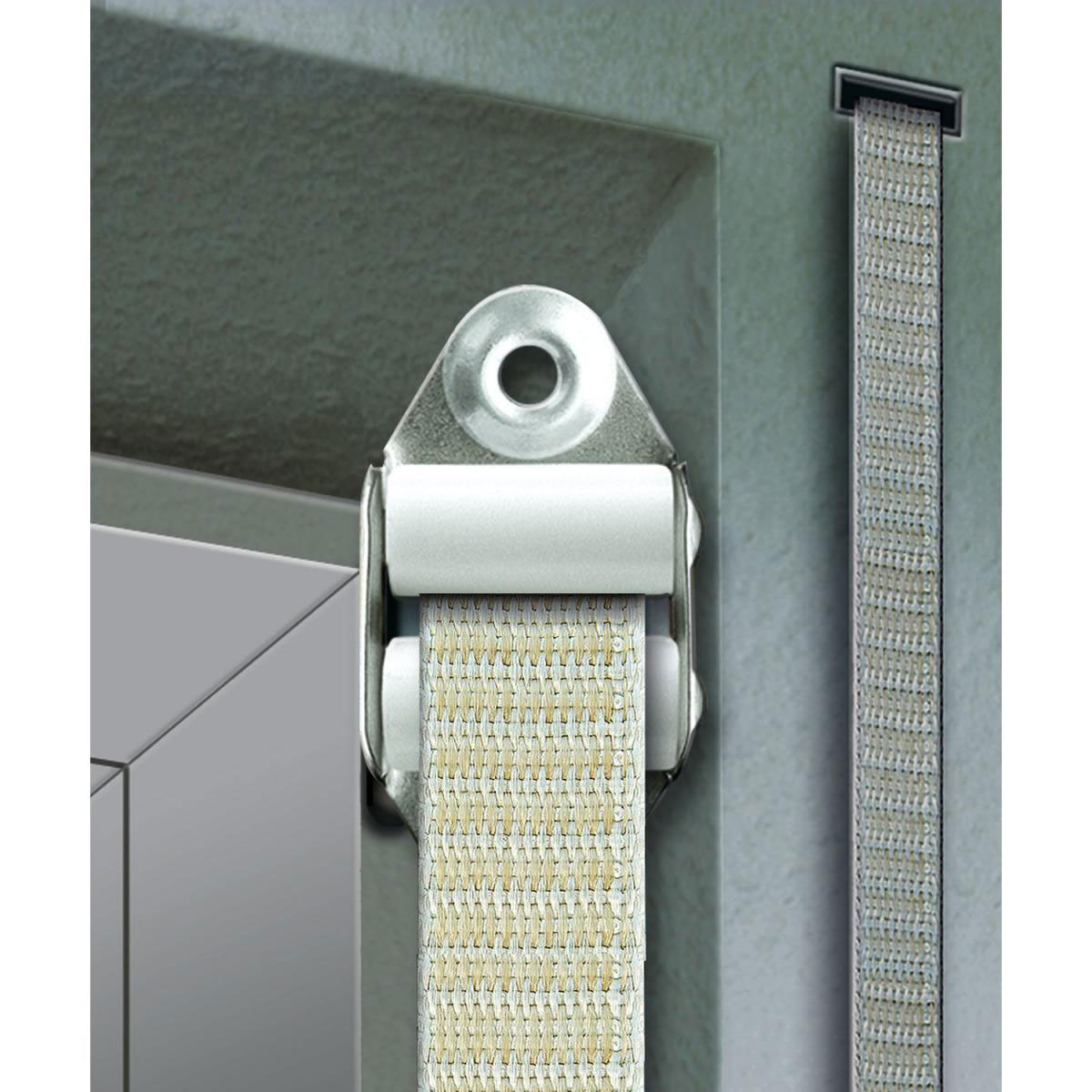 Schellenberg Doppelleitrolle Maxi für 23 mm Gurtband weiß Bild 3