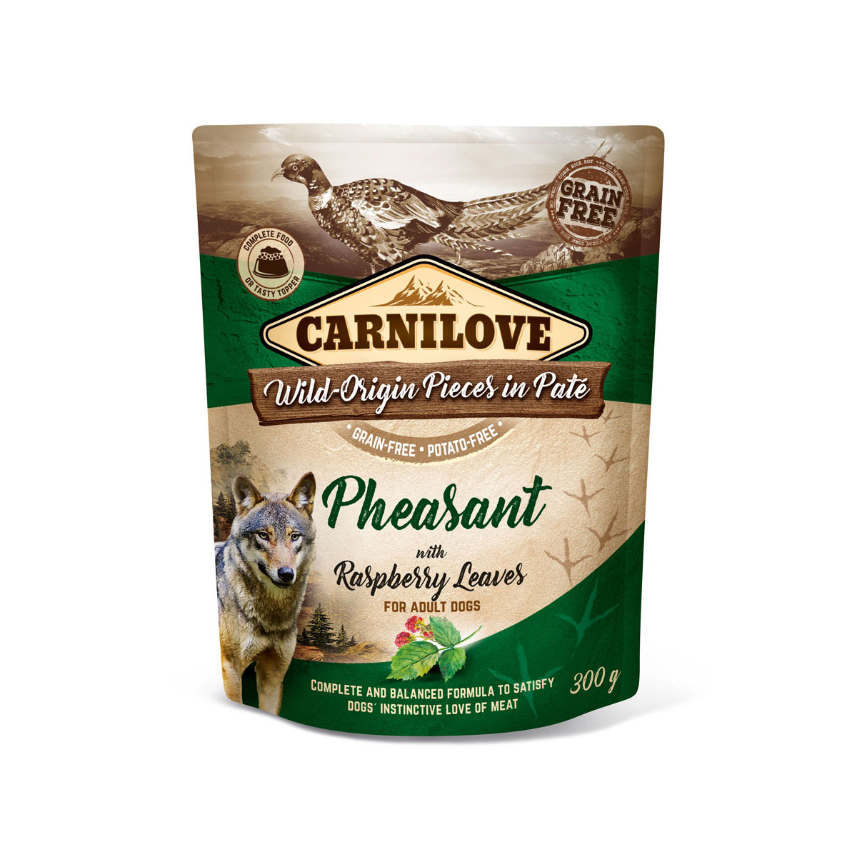 CARNILOVE Paté Fasan und Himbeerblätter 300 g