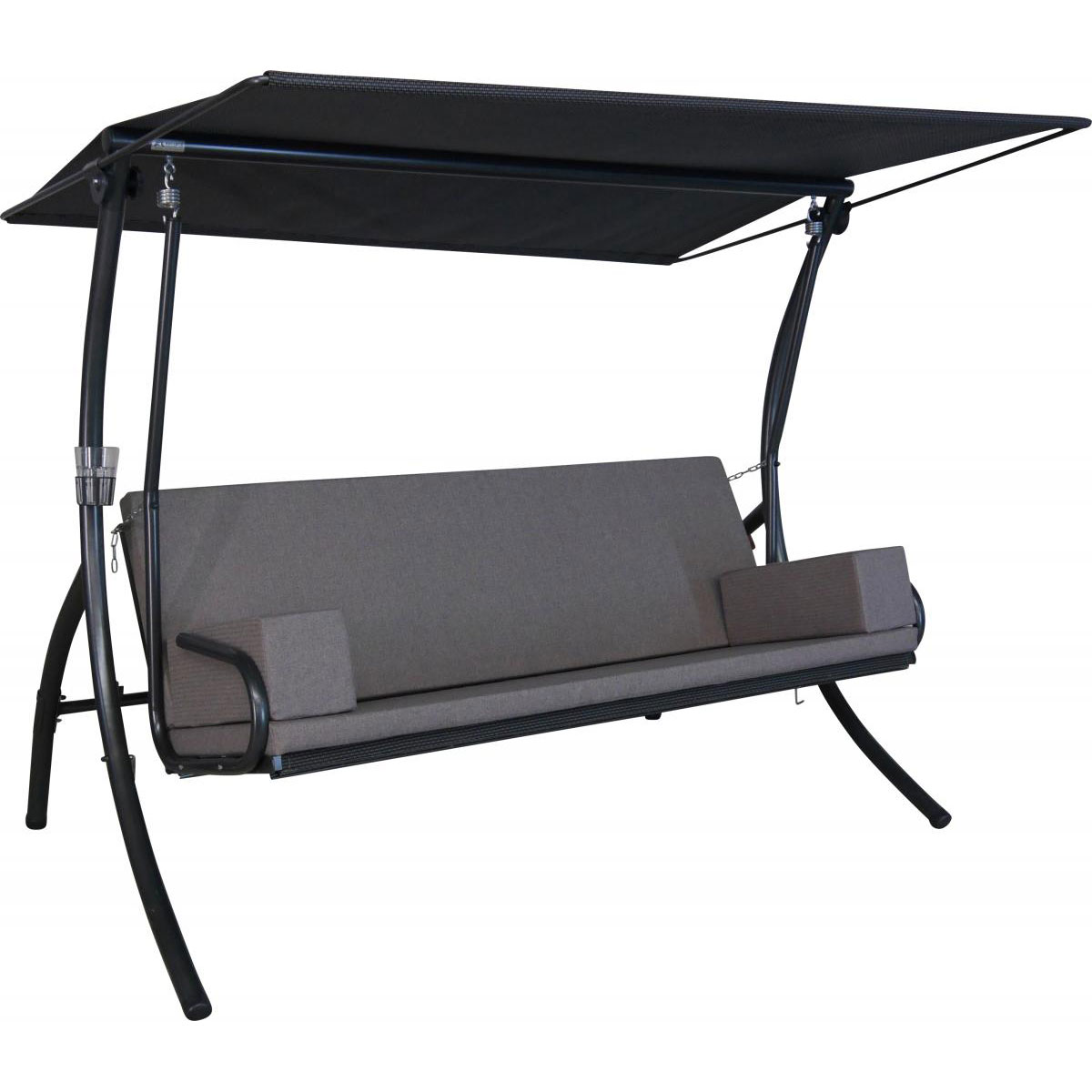 Angerer Freizeitmöbel GmbH Hollywoodschaukel „Elegance Tolar“, taupe