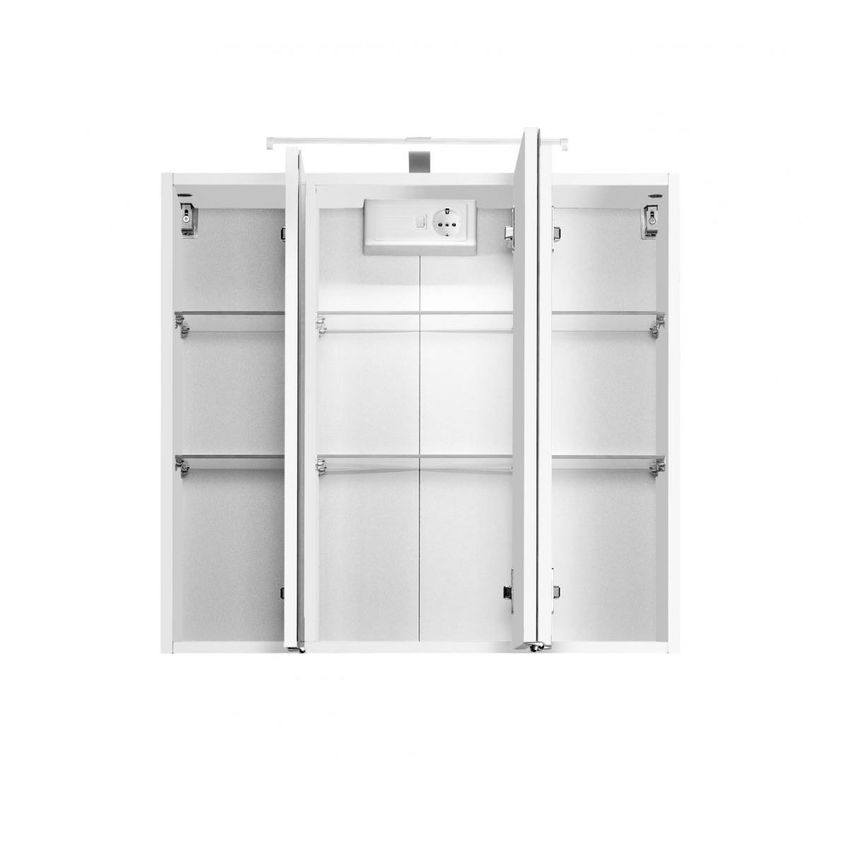 HELD Spiegelschrank 70 weiß 3 Spiegeltüren Bild 2