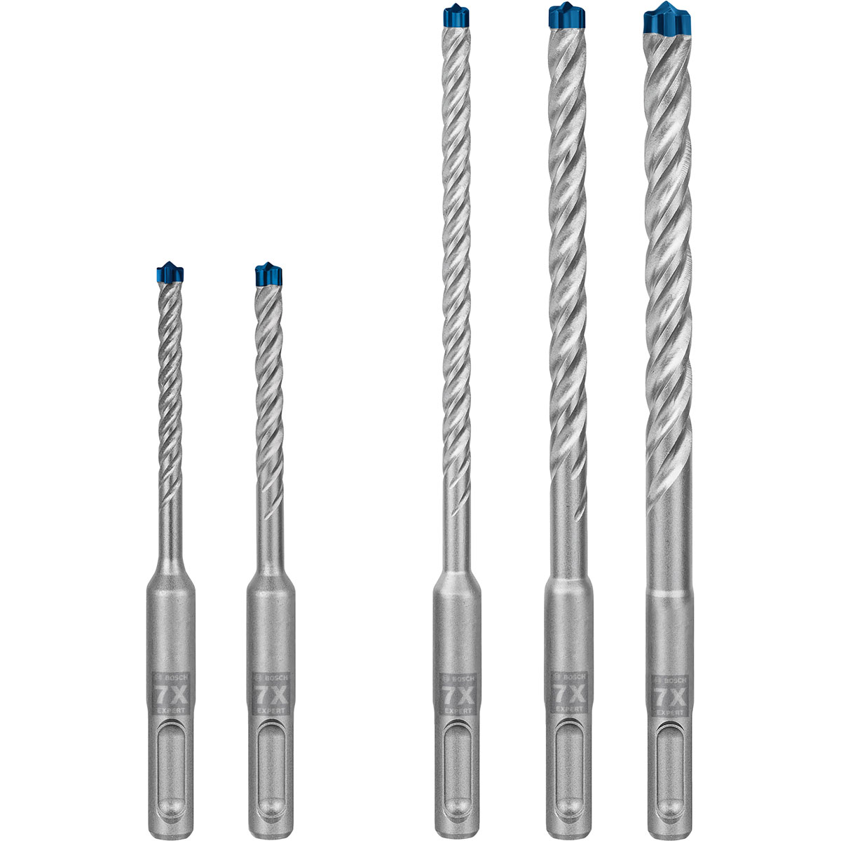 Bosch Professional Expert SDS plus-7X Hammerbohrer-Set 5/6/6/8/10 mm 5- teilig