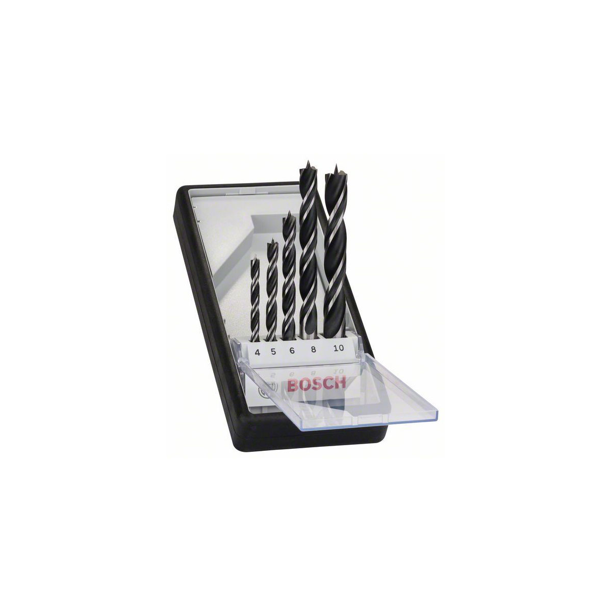 Bosch Professional  Holzbohrer-Set Robustoline 4-10 mm 5-teilig Bosch Professional  Holzbohrer-Set Robustoline 4-10 mm 5-teilig
