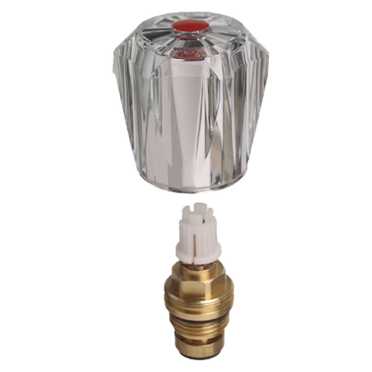 Cornat Armaturenoberteil rot 3/8 AG