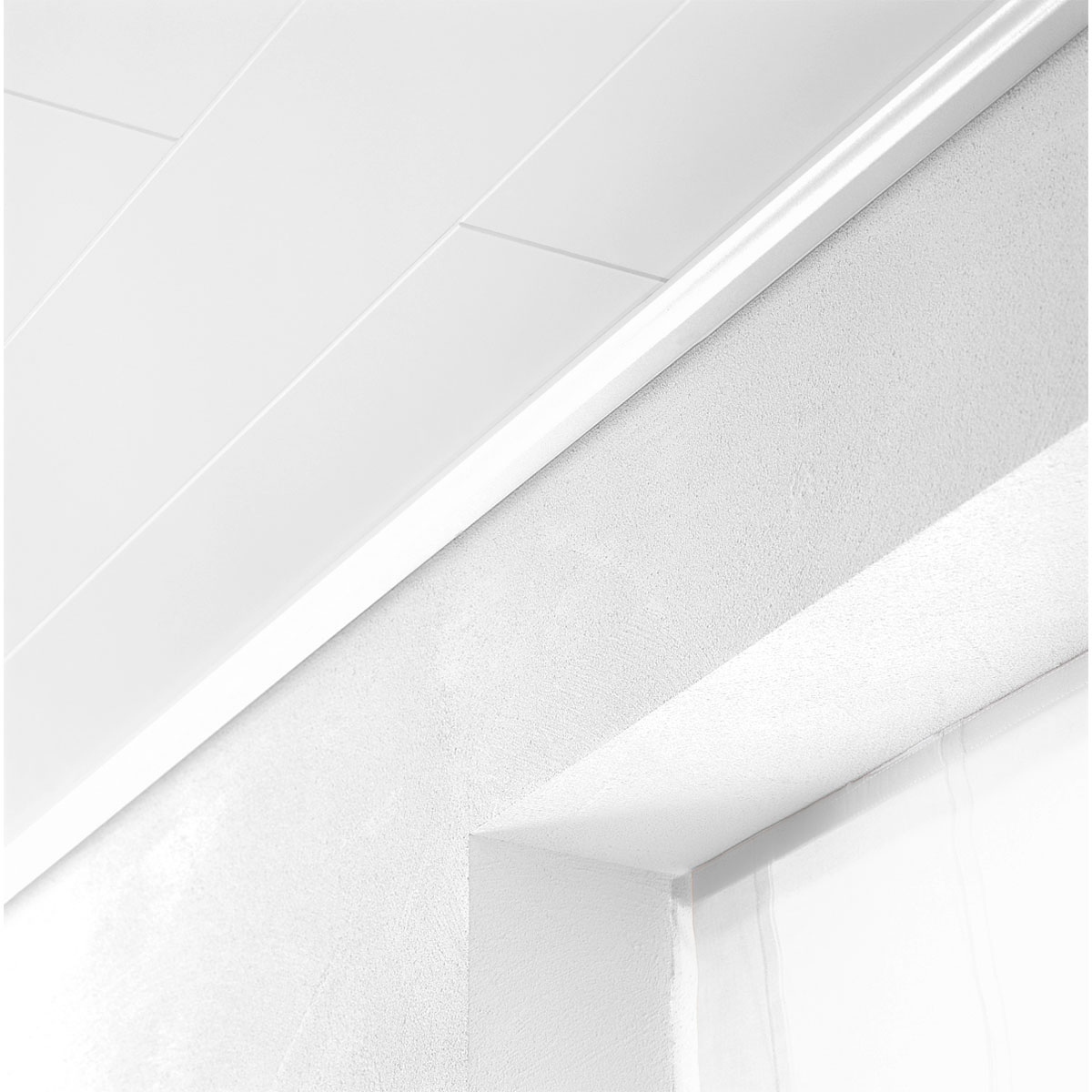 Deckenleiste weiß Hochglanz 2,6 m Bild 2