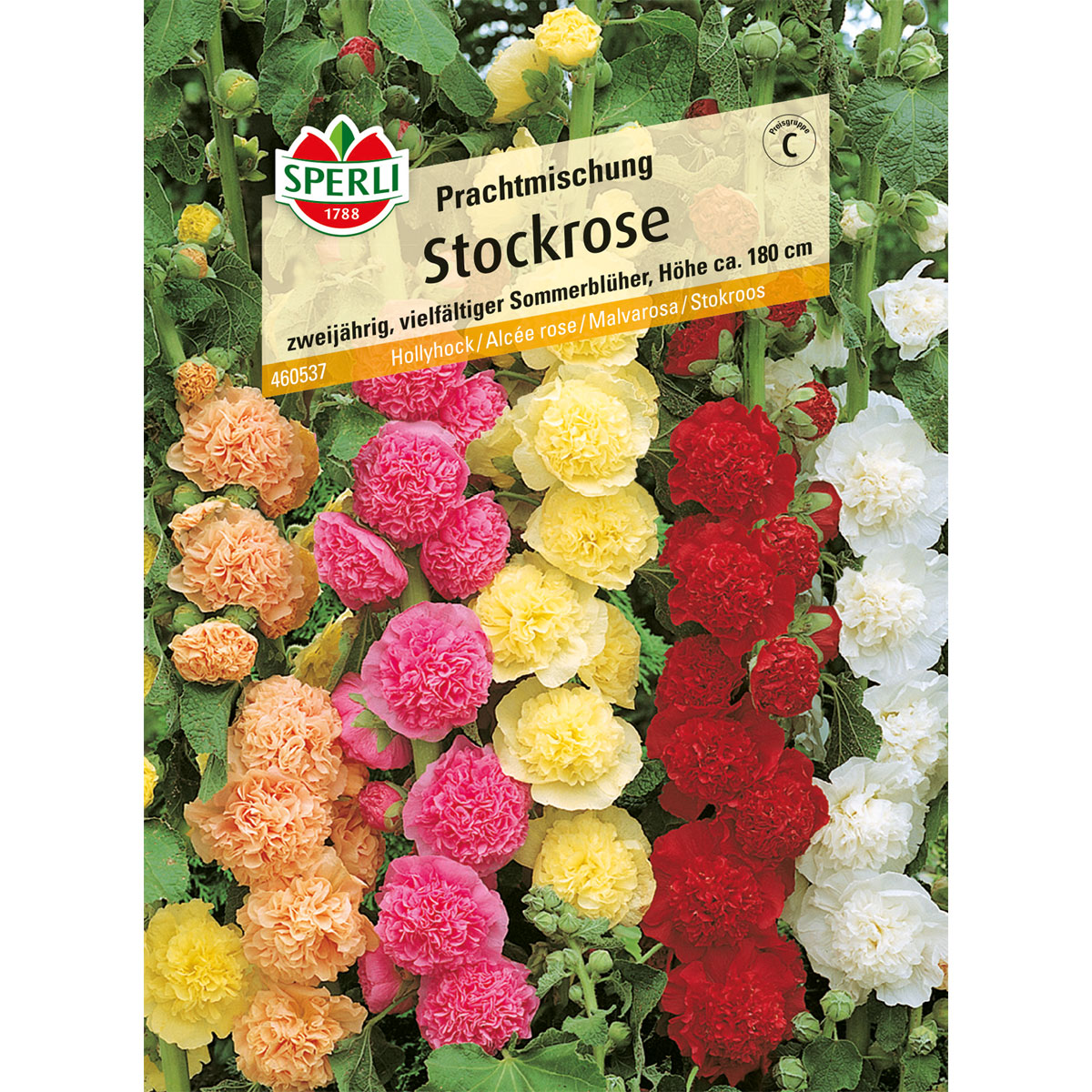 Sperli Stockrose Prachtmischung Bild 1