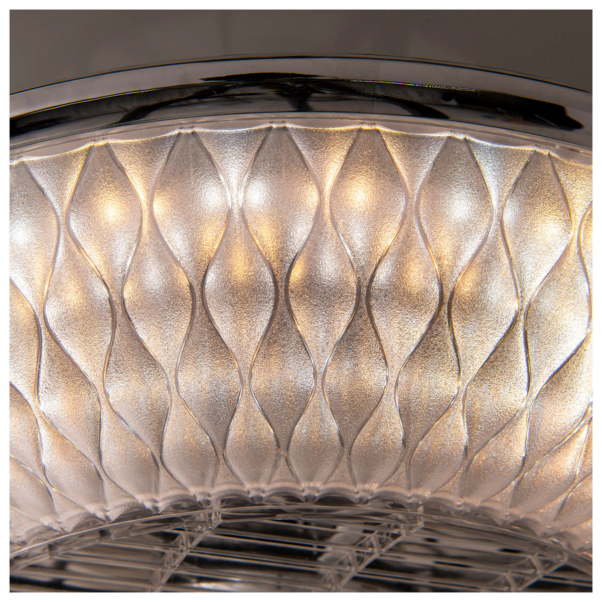 näve LED-Deckenleuchte Viento mit Ventilator 55x55x20cm Bild 8