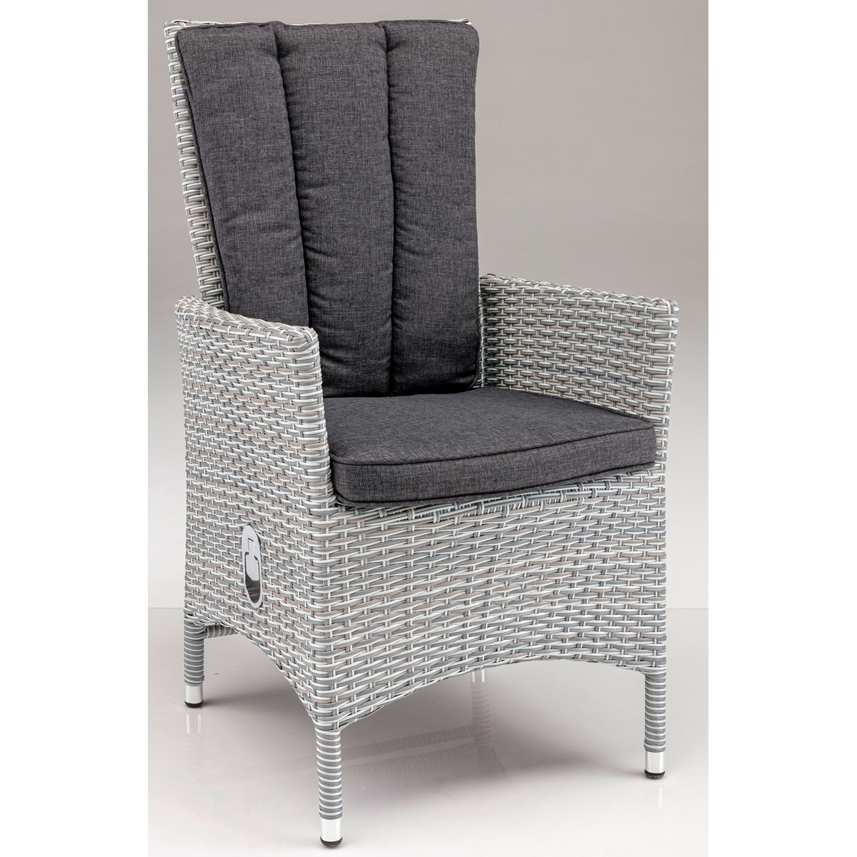 Haveson Positionssessel Milano grau-meliert