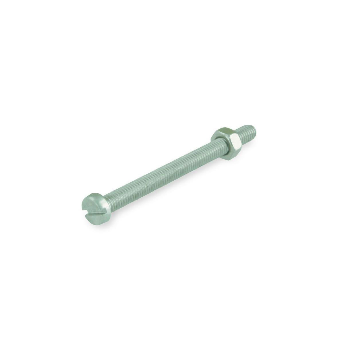 Suki Zylinderschraube A2-50 M5 x 20 mm Schlitz 8 Stück