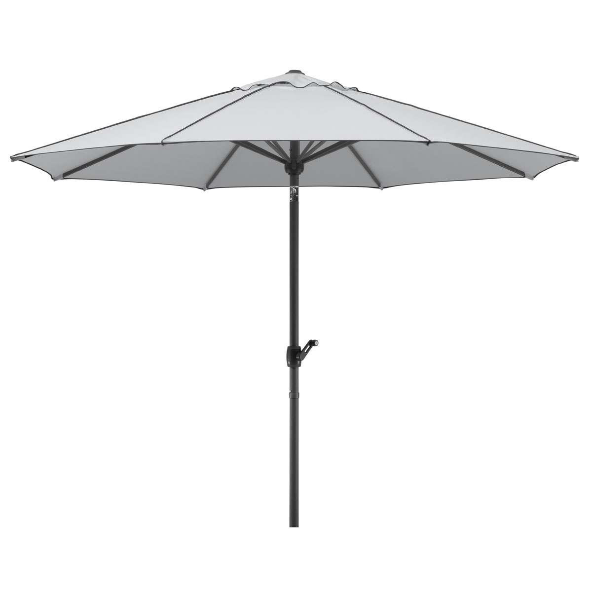 Schneider Schirme Sonnenschirm Adria Durchmesser 300 cm silbergrau