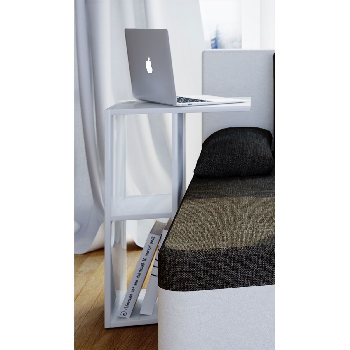 Couchtisch Nachto-Stand weiß Bild 2