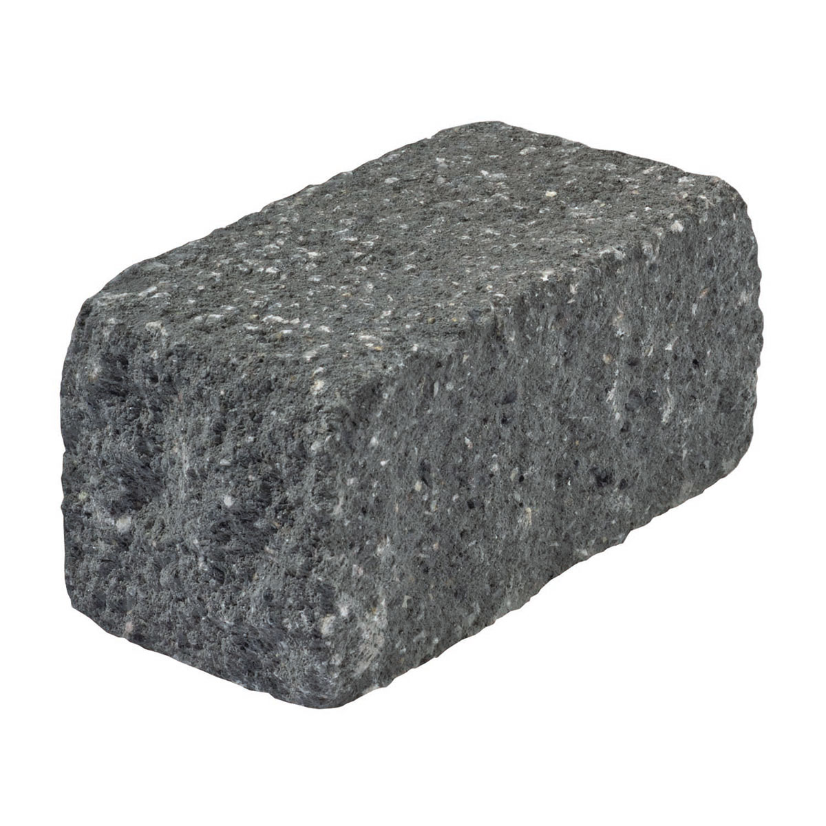 Diephaus Mauerstein Cup-Kombi schwarz 25 x 12,5 x 12,5 cm