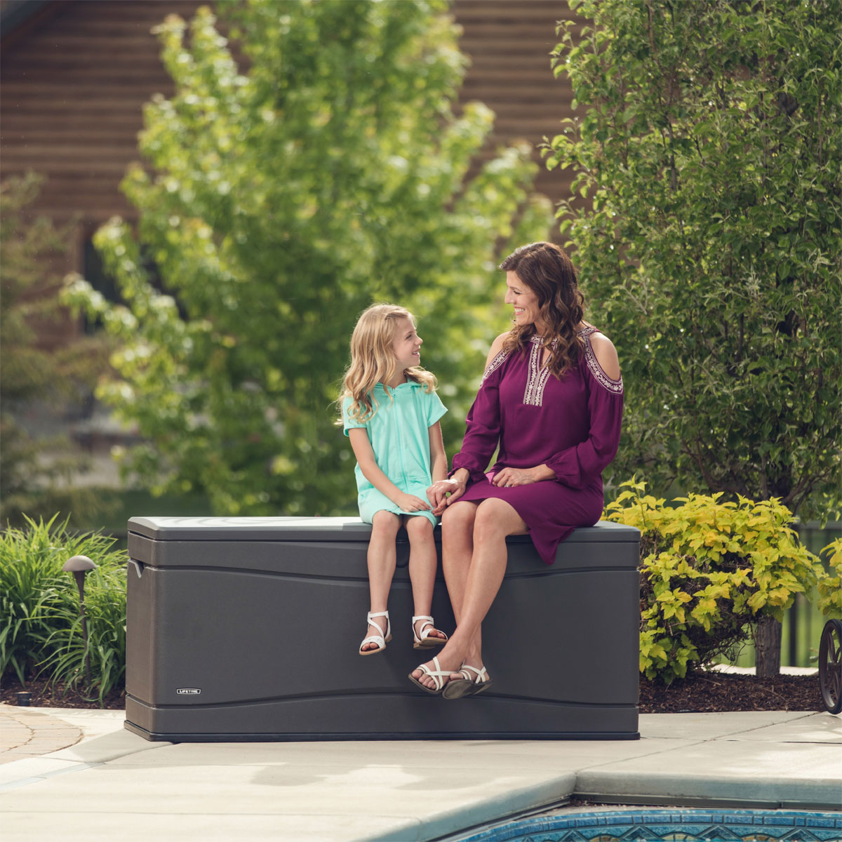 Lifetime Kissenbox 495 L 61x152,5x67cm Grau Bild 6