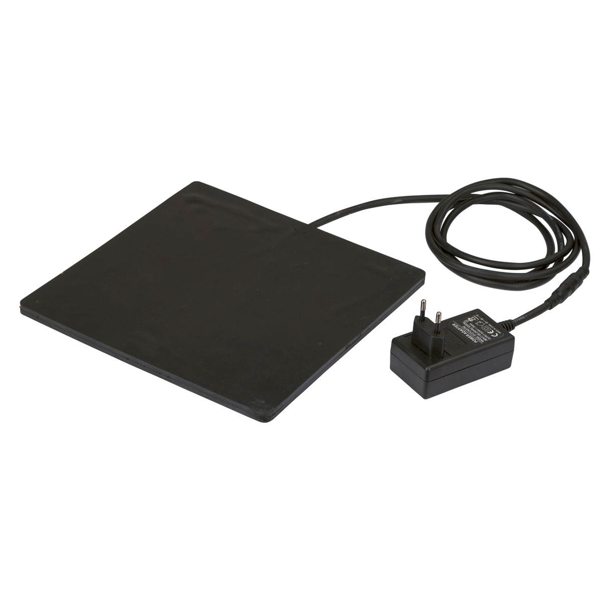 Heizplatte 24 x 0,7 x 24 cm schwarz Bild 6