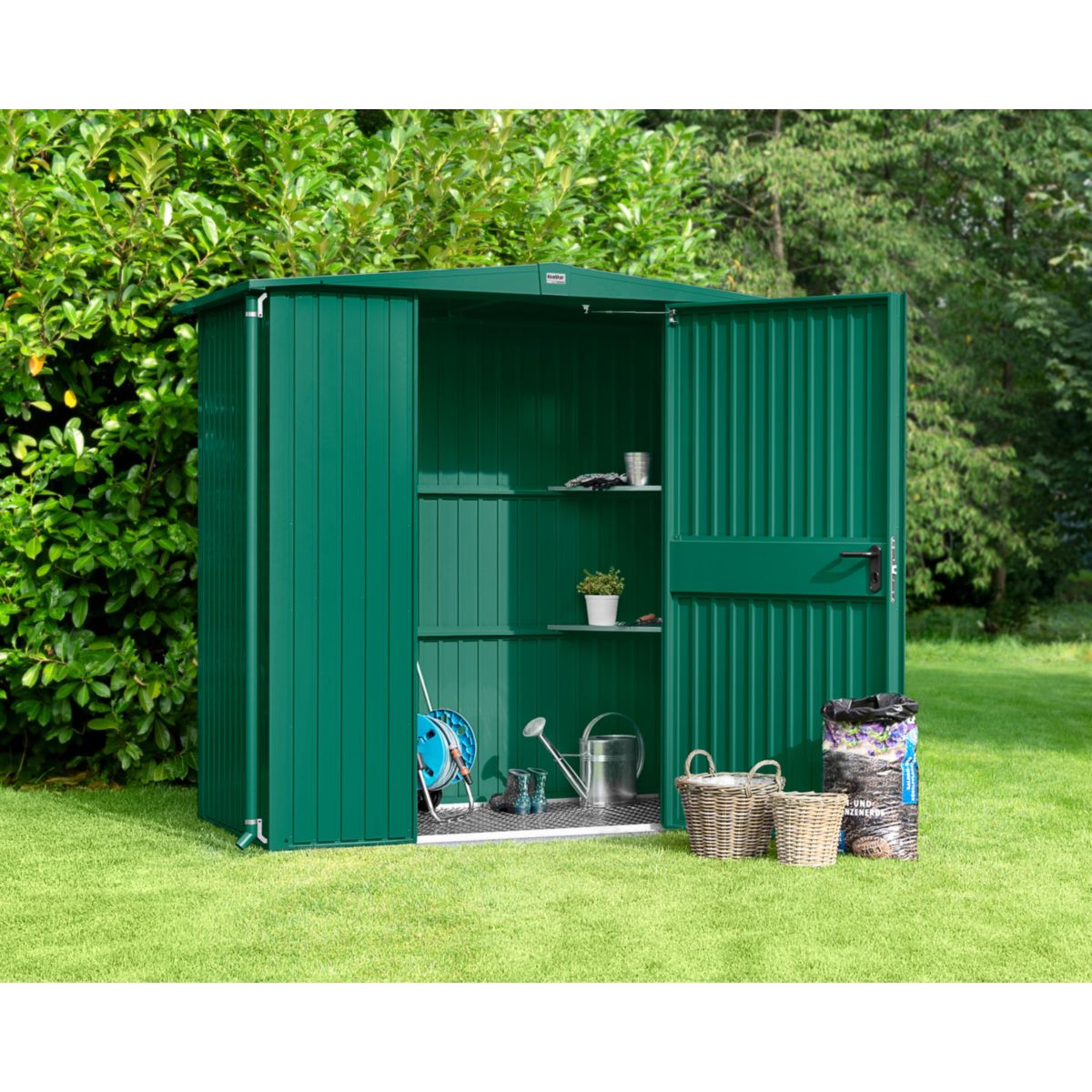 EcoStar  Gerätehaus Trend-STyp 1RAL6005 1 flg Bild 2